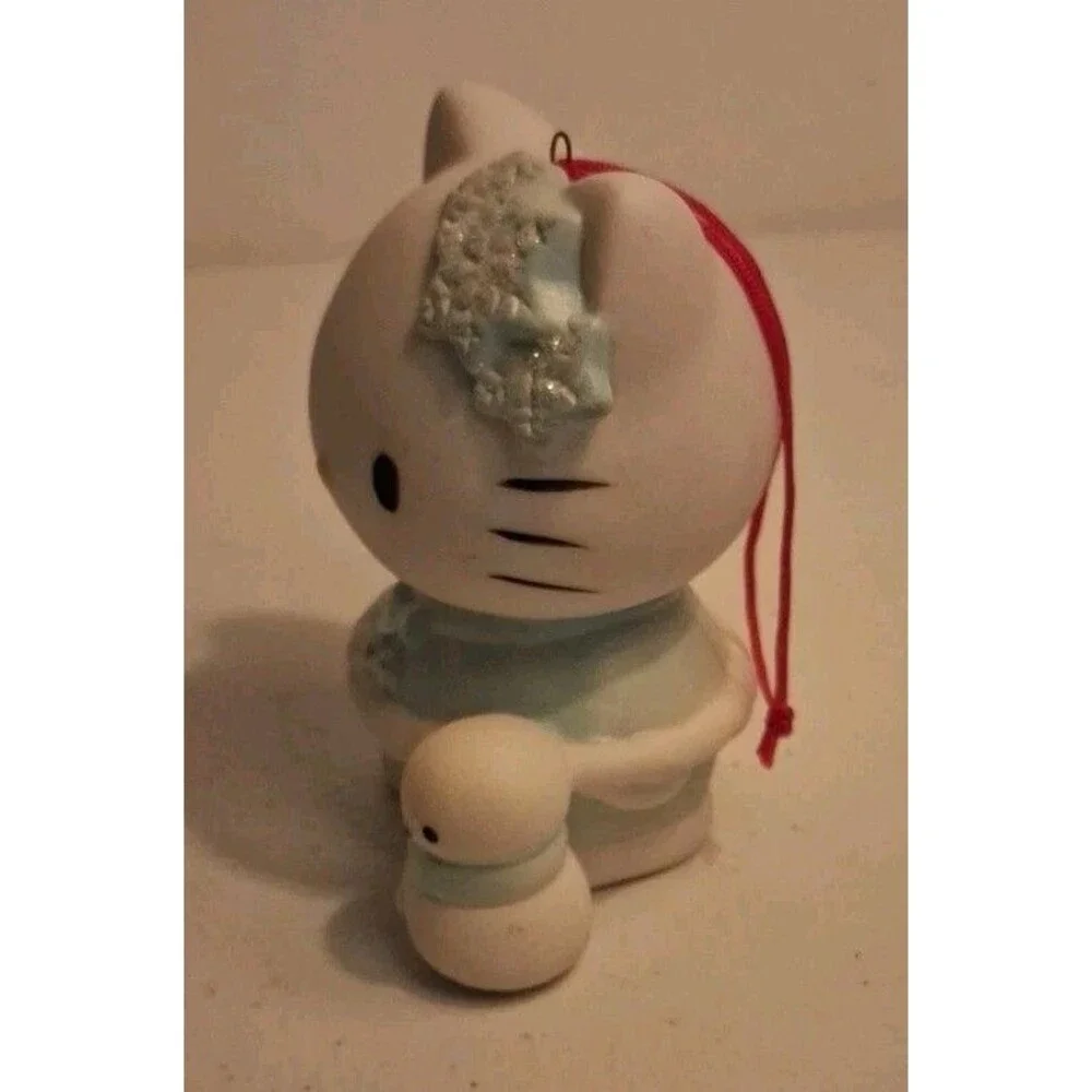 Sanrio Target Hello Kitty 2001 Christmas Holiday Winter Snowman Ornament